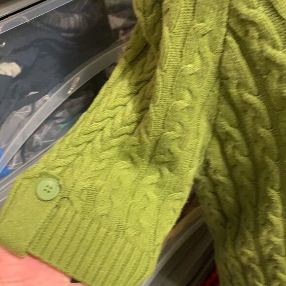 New directions size large cable knit Short sleeve sweater - Picture 3 of 6